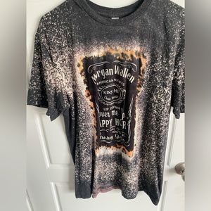 Morgan Wallen bleached tshirt Large